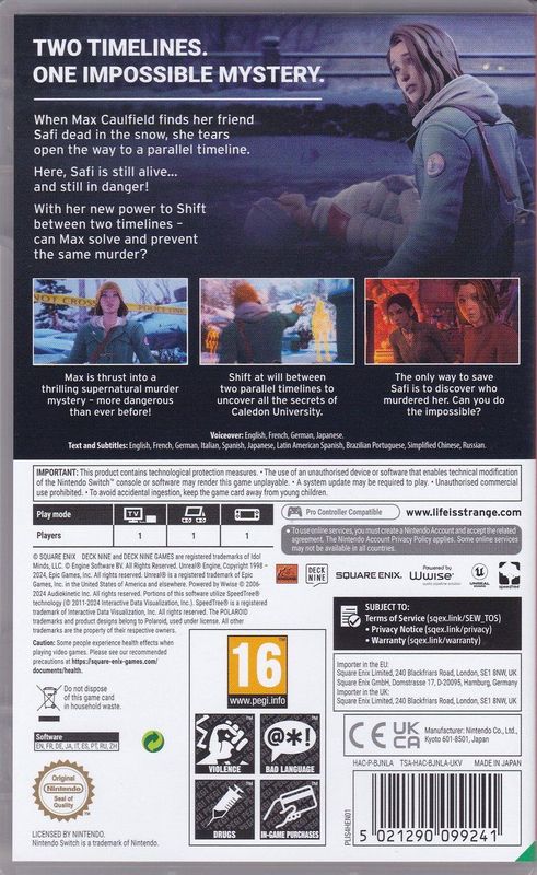 Life is Strange: Double Exposure