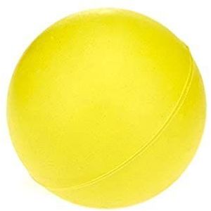 Classic Pet Products Stevige rubberen bal klein 60 mm geel