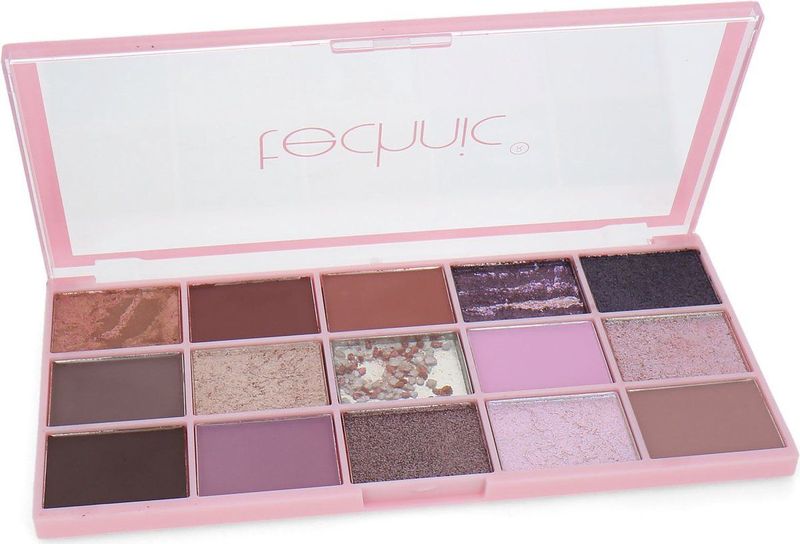 Technic - Pressed Pigment Oogschaduw Palette - Unconditional - 15 Kleuren