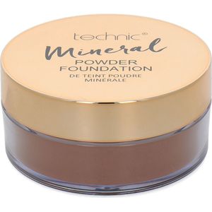 Technic - Mineral Powder Foundation - Chestnut - 10 g - Mineralen Poeder