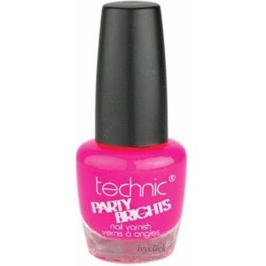 Technic Nail Polish Party Brights Flamingo Bright Neon Pink 12 ml