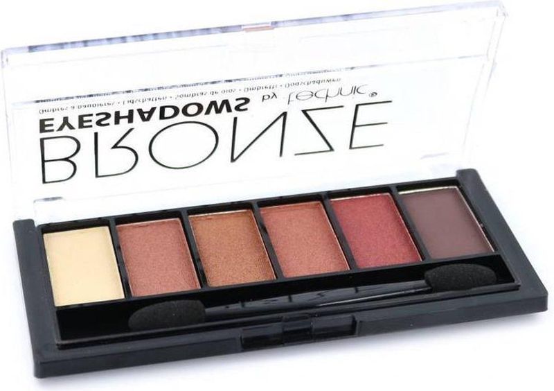 Technic - 6 Shade Eyeshadow Palette - Brons - 6 Kleuren