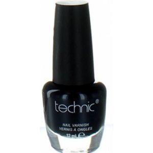 Technic Nail Polish Jet Black 12 ml