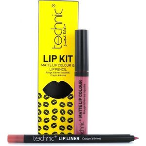 Technic Lip Kit Lipliner & Lipstick - Queen