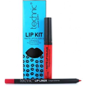 Technic Lip Kit Lipliner & Lipstick - Lady Bird