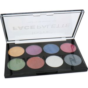 Technic - Gezichtsverf Palet - Metallic Kleuren - Fancy Dress - Halloween