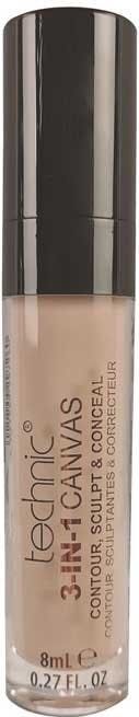Technic - 3in1 Canvas Concealer - Ivory - 8 ml