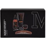 Technic - Man Stuff - Baardverzorgingsset - Kam - Wax - Olie - Shampoo