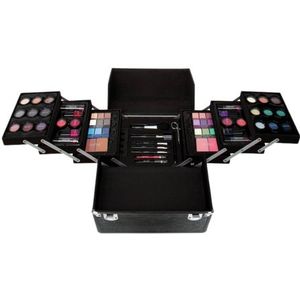 Technic - Professionele Beautycase - Make-up Koffer - Zwart - 51 Onderdelen