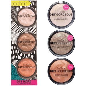 Technic Get Gorgeous Highlighting Powders Cadeauset