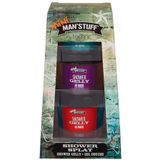 Man'Stuff - Mini Shower Splat - Douchegel - 3 Stuks