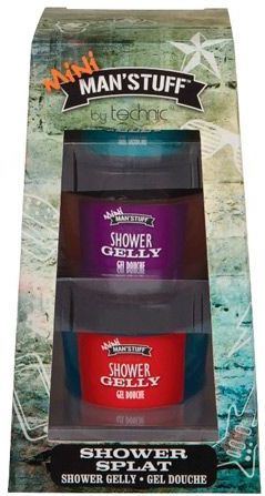 Man'Stuff - Mini Shower Splat - Douchegel - 3 Stuks
