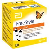 Freestyle - Lite Strips - Teststrips - 100 Stuks - Voor Glucosemeter