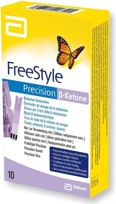 Freestyle - Precision B-Ketone - Teststrips - 10 Stuks