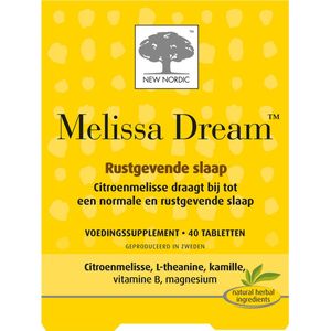 New Nordic Melissa Dream Rustgevende Slaap