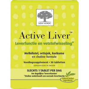 New Nordic Active liver 30 tabletten