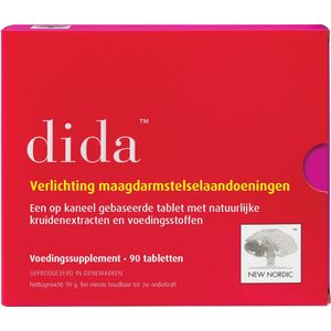 New Nordic - Dida Kaneel Tabletten - Bioactieve Voedingsstoffen - 60 Stuks