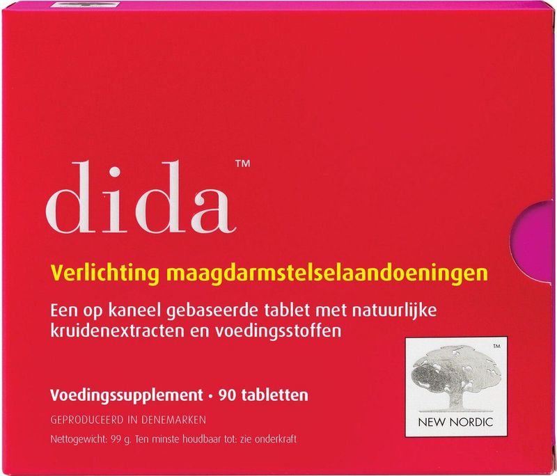 New Nordic - Dida Kaneel Tabletten - Bioactieve Voedingsstoffen - 60 Stuks