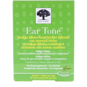 New Nordic Ear Tone, evenwicht & zenuwen 30 tabletten