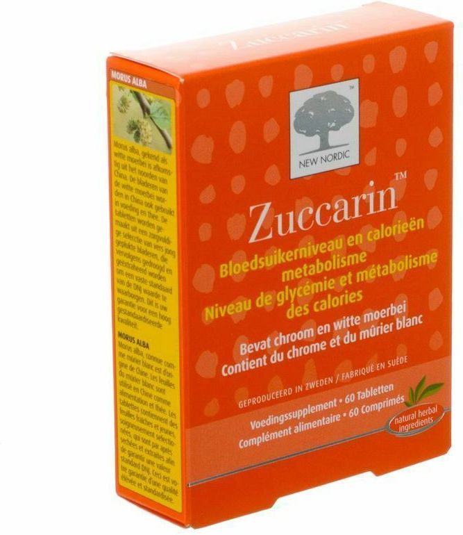 New Nordic Zuccarin - Bloedsuikerniveau - 60 stuks - Voedingssupplement