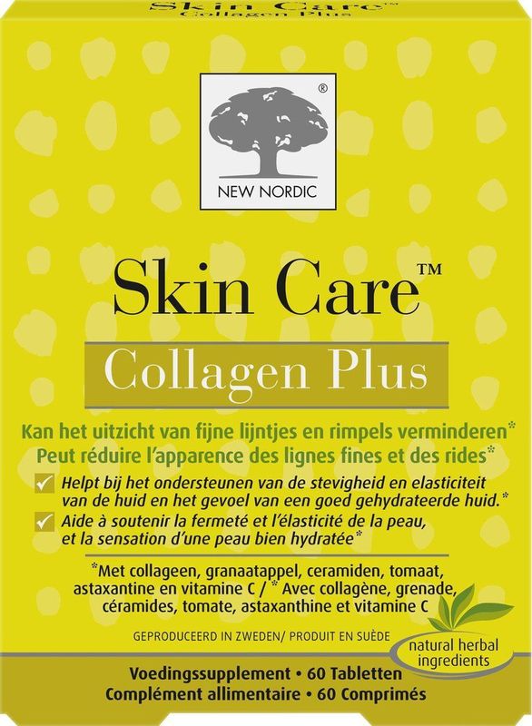 New Nordic Skin Care Collagen Plus - 60 tabletten