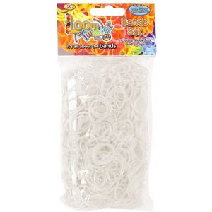 Loombands - Color Mix - Set - Gestreept - 600 Stuks - Inclusief S-haakjes