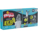 Swingball Fußball 2-in-1 multiplay, tennis, voetbal, voor kinderen vanaf 4 jaar, outdoor, tuinspel, 7290 AM, meerkleurig