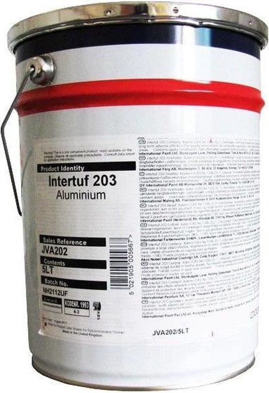 International - Intertuf 203 - Primer - Zilver - 5 Liter