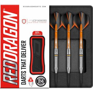 RED DRAGON - Amberjack 17: Steeltip Tungsten Dartpijlen Professioneel - 24 gram