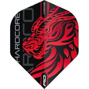 Jonny Clayton Hardcore Dragon Red - Dart Flights