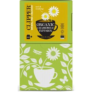 Thee Clipper infusion chamomile bio 250 zakjes