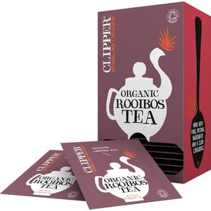 Clipper - Bio Redbush Thee - 6 x 25 Stuks - Cafeïnevrij
