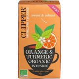 Clipper Orange & Turmeric Organic Infusion 4 x 20 stuks 40 g