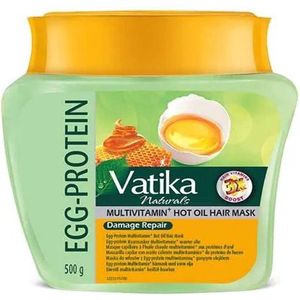 Vatika - Multivitamin Hair Mask - 500 g - Egg Protein - Natuurlijke Ingrediënten
