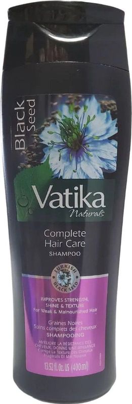 Vatika - Multivitamin Shampoo - Blackseed - 400 ml - Vitamines A, E & F