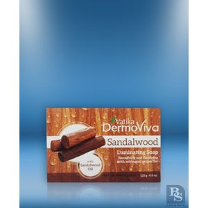 Sandalhout handzeep - 125 gram - Dabur DermoViva - Sandalwood soap
