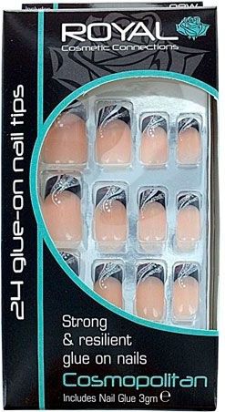 Royal - Cosmopolitan - Kunstnagels - 24 Stuks - Inclusief Lijm