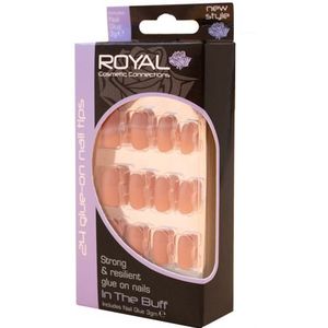 Royal - Glue-on Nails - In the Buff - Kunstnagels - 24 stuks