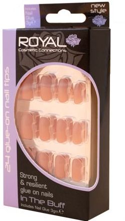 Royal - Glue-on Nails - In the Buff - Kunstnagels - 24 stuks