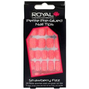 Royal - Petite - Kunstnagels - Strawberry Fizz - 24 Stuks
