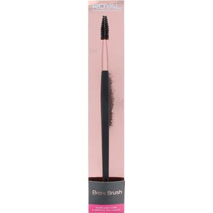 Royal - Brow Brush - Make-up Kwast - Zwart - Nylon