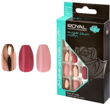 Royal - Kunstnagels - Sugar Plum Coffin - 24 Stuks