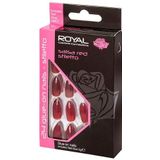Royal - Lijmnageltips - Salsa Rood - Kunstnagels - 24 Stuks