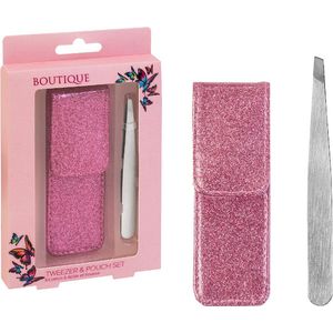 Royal Boutique Slanted tweezer With Pouch