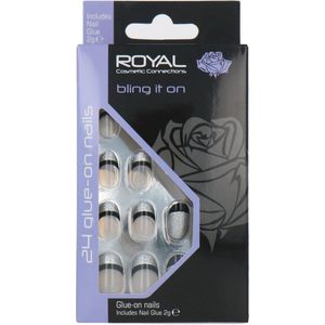 Royal 24 Glue-On Nails - Blint It On