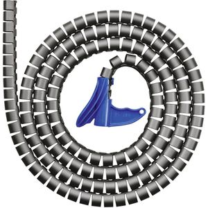 HellermannTyton HWPP-20MM-PP-BK-Q1 Kabelslang 21 mm (max) Zwart 25 m