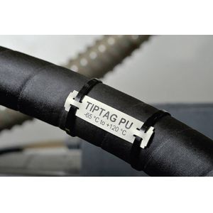 HellermannTyton - TTAGPU11X65WH-PUR-WH - Etikethouder - Wit - UV-bestendig