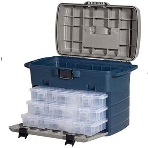 Leeda Tackle Case Box System Blauw/Grijs,