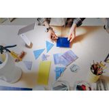 Daylight Smart Go Bureaulamp met LED - Tafellamp met accu - Dimbaar - Opklapbaar - Rose gold