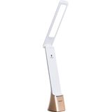 Daylight Smart Go Bureaulamp met LED - Tafellamp met accu - Dimbaar - Opklapbaar - Rose gold